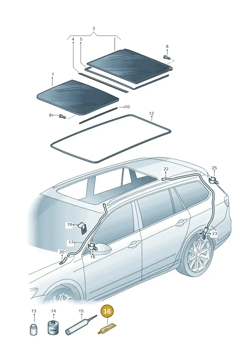 G052141A2 — Skoda Octavia (2019-2024) diagram 793877100, position 16