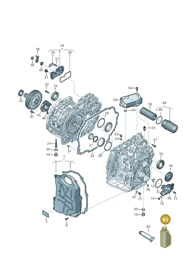 G052182A2 — Skoda Kodiaq (2024-) diagram 7t0300705, position 61