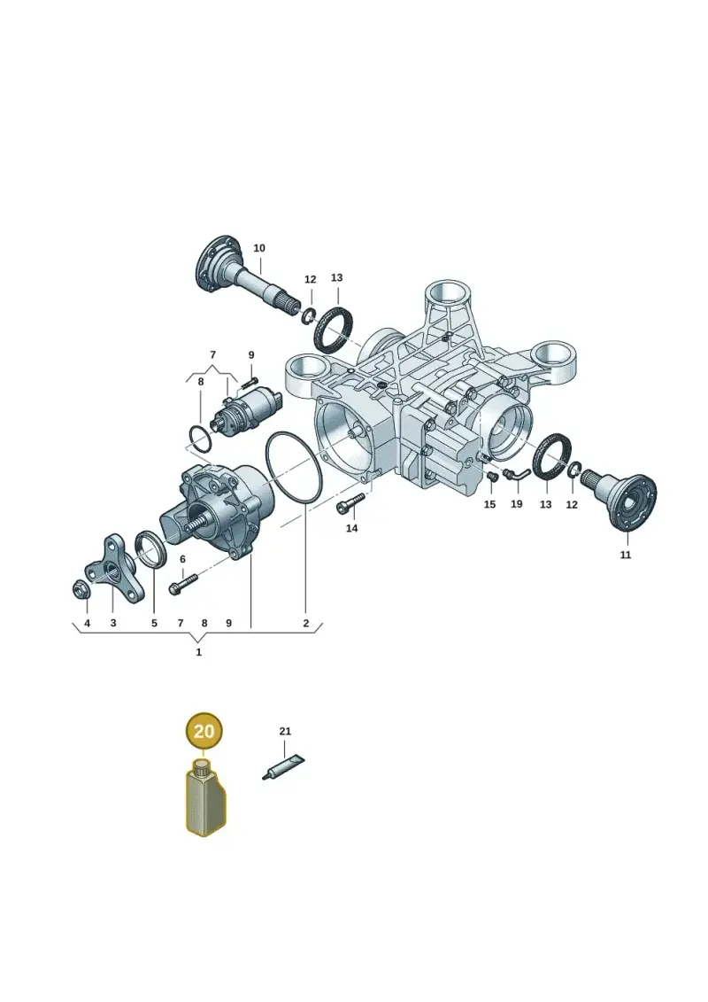 G052580A2 — Skoda Octavia (2019-2024) diagram 5h0525100, position 20