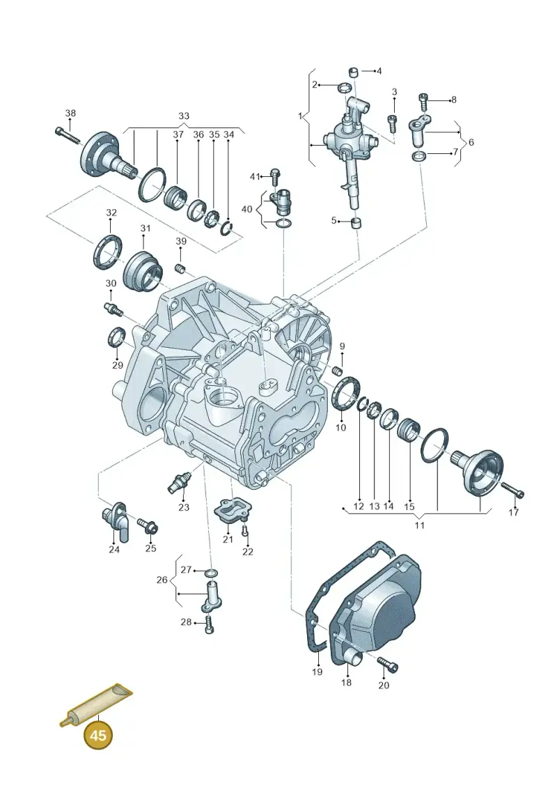G055128A1 — Skoda Fabia (2021-) diagram 495300100, position 45