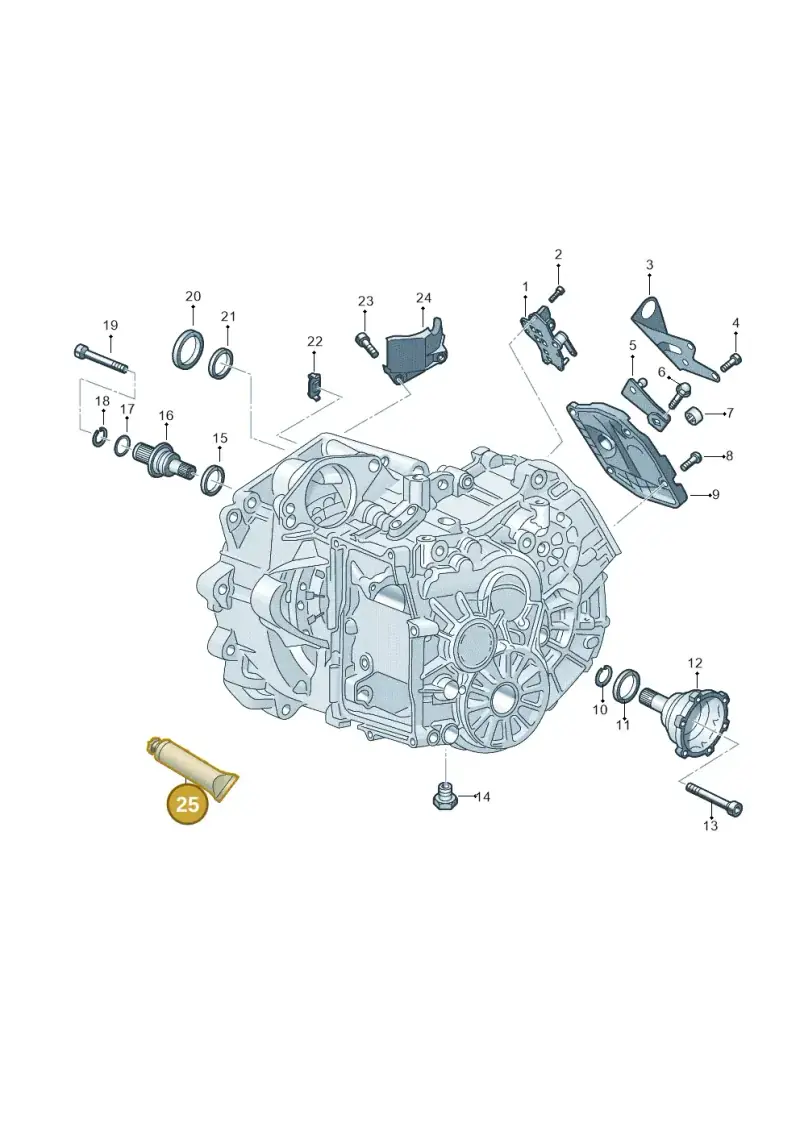 G055128A1 — Skoda Superb Combi (2023-) diagram 827345110, position 25