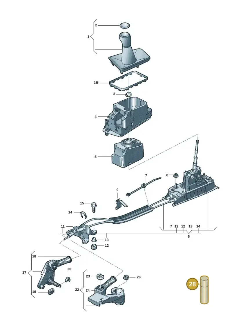 G055142A2 — Skoda Fabia (2021-) diagram 6vn711030, position 28