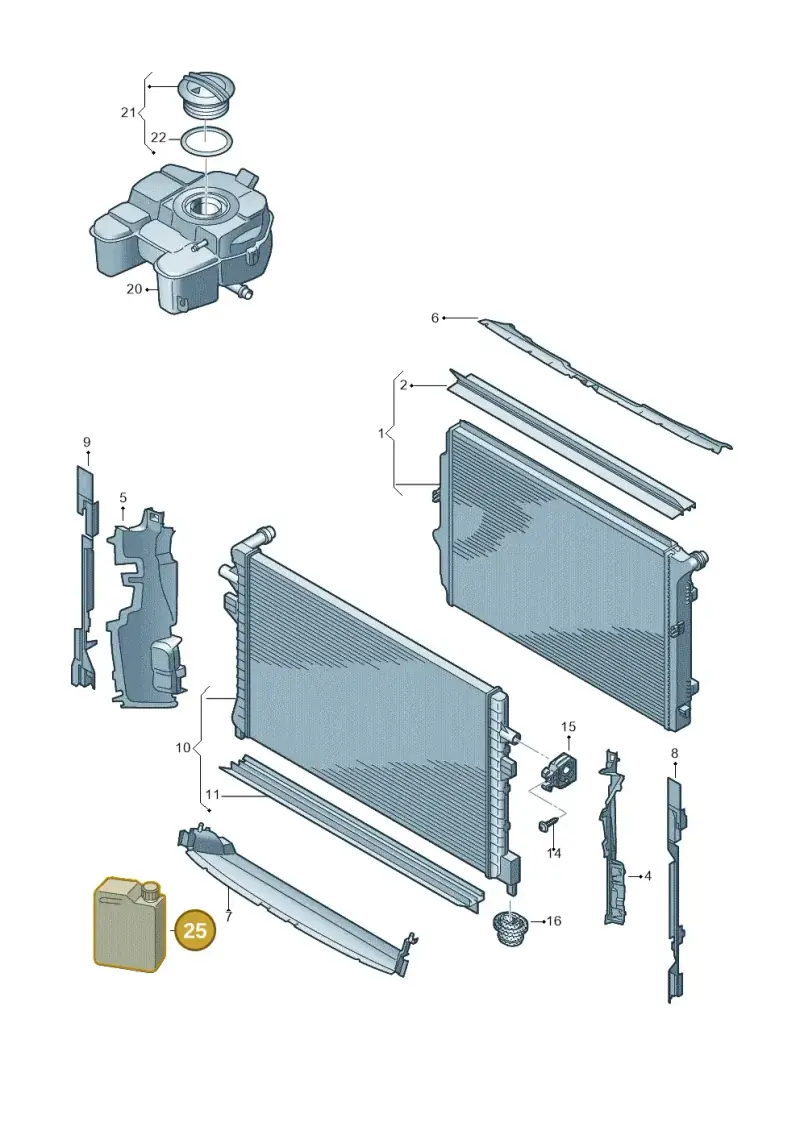 G12E050A8 — Skoda Kodiaq (2024-) diagram 884000050, position 25