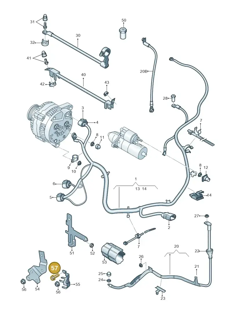 N01021020 — Skoda Rapid (2012-2022) diagram 792972000, position 57