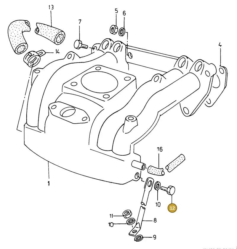 N01024041 — Skoda PICK UP (1995-2001) diagram 101129520, position 12