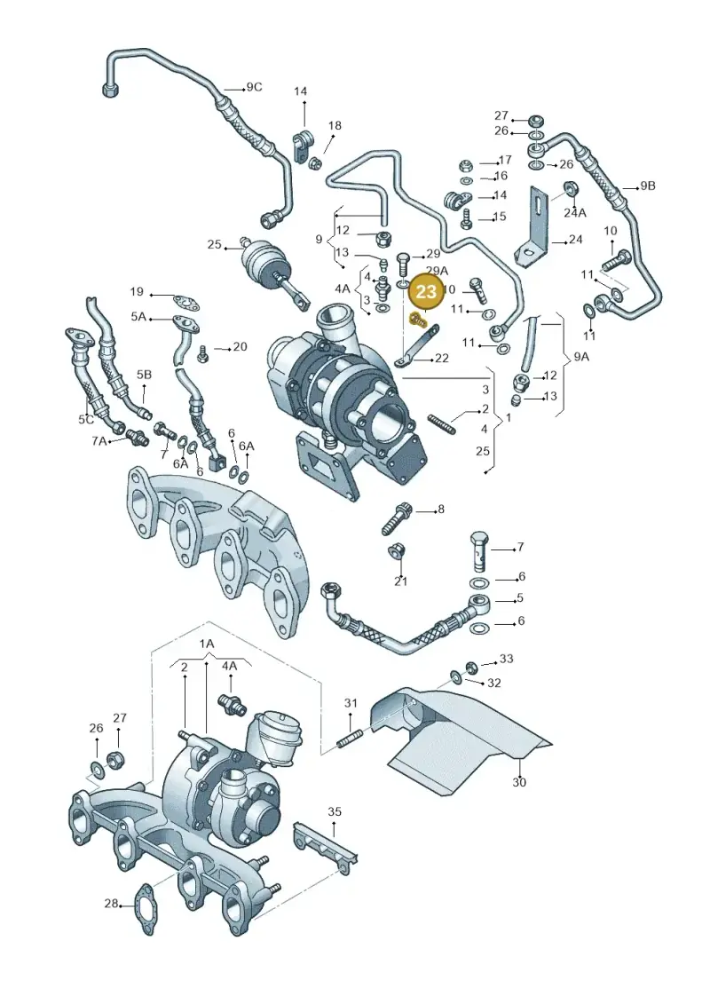 N0102478 — Skoda Fabia Ambiente (2009-2013) diagram 194145550, position 23
