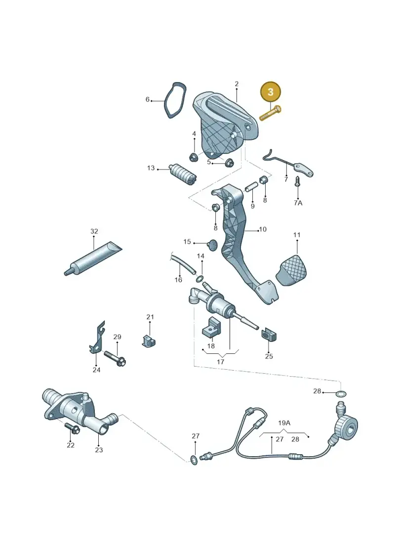 N01037013 — Skoda Yeti (2013-2017) diagram 767721250, position 3