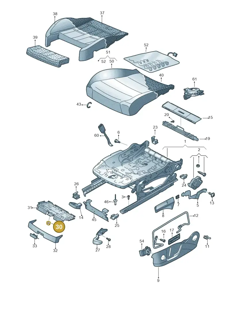 N01100518 — Skoda Superb Combi (2023-) diagram 570881000, position 30