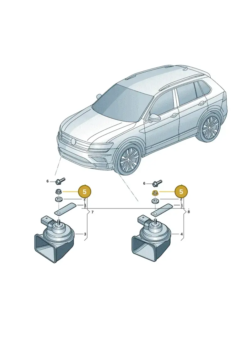 N01111818 — Skoda Kodiaq (2024-) diagram 57h951000, position 5
