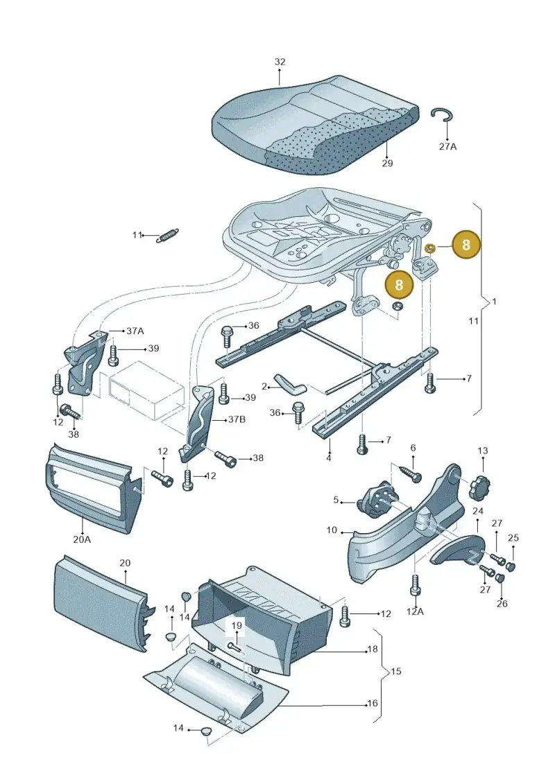 N0111849 — Skoda FABIA/COMBI            05> (2004-) diagram 225881000, position 8