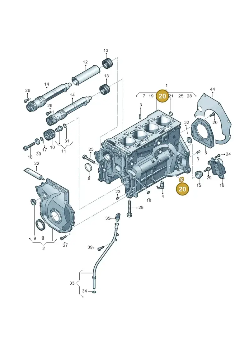 N0119019 — Skoda Kodiaq (2024-) diagram 746103100, position 20