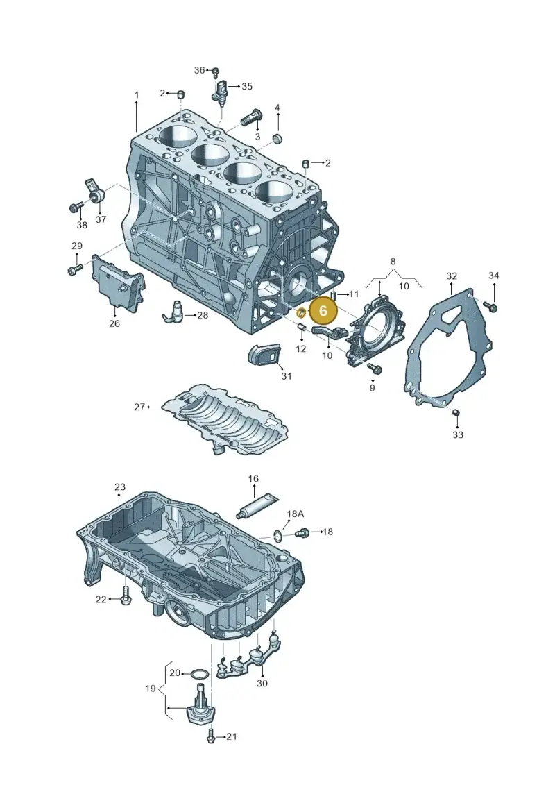 N0119098 — Skoda Fabia (2021-) diagram 890103150, position 6