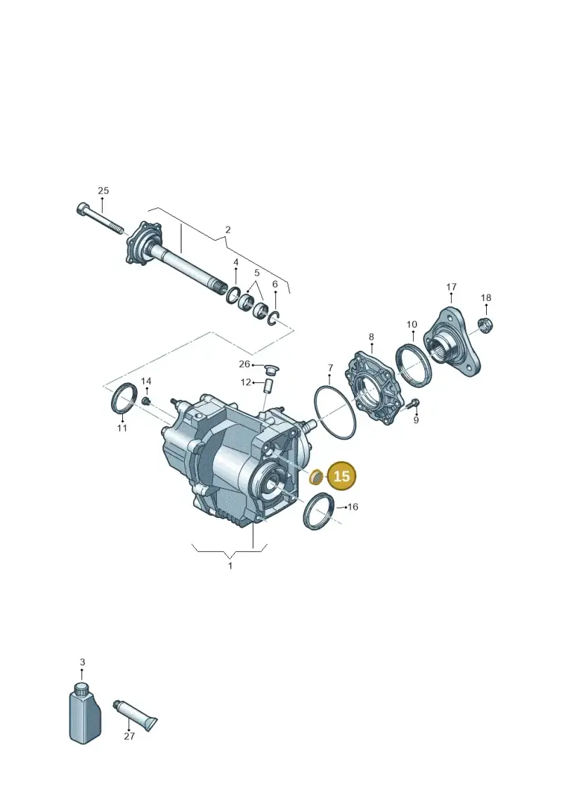N0119149 — Skoda Octavia (2019-2024) diagram 409053051, position 15