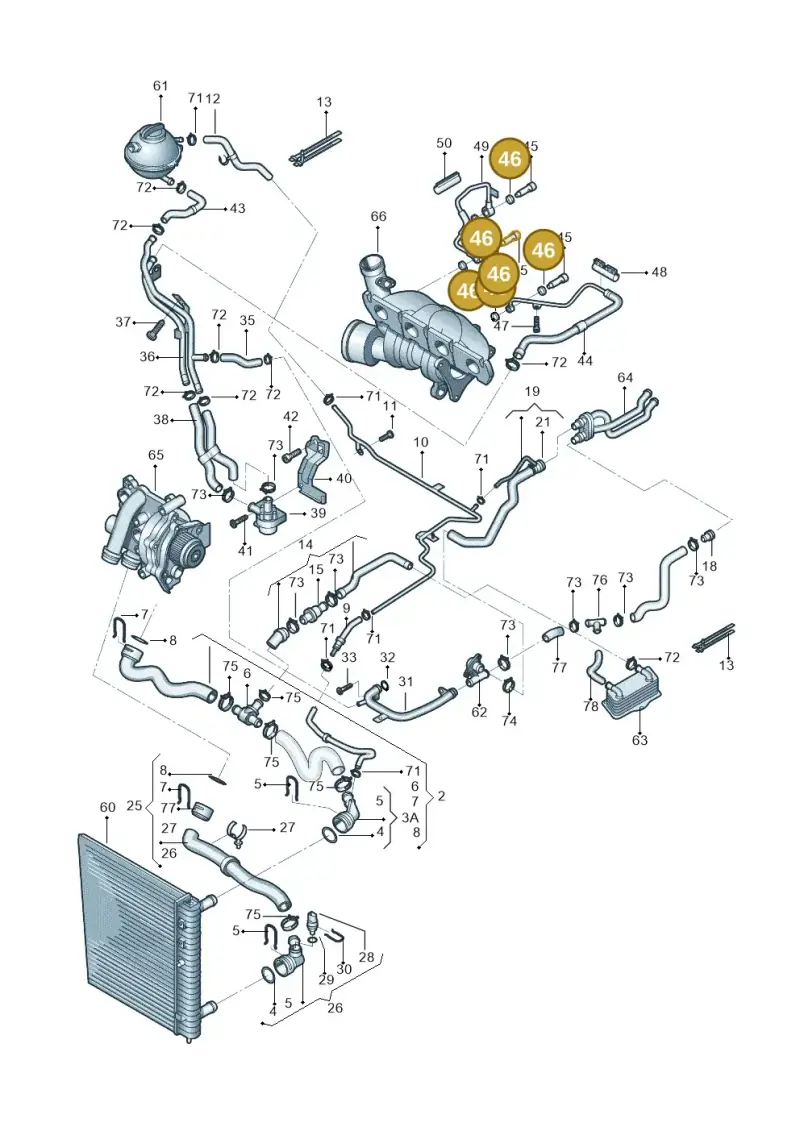 N0138149 — Skoda Yeti (2013-2017) diagram 767121500, position 46