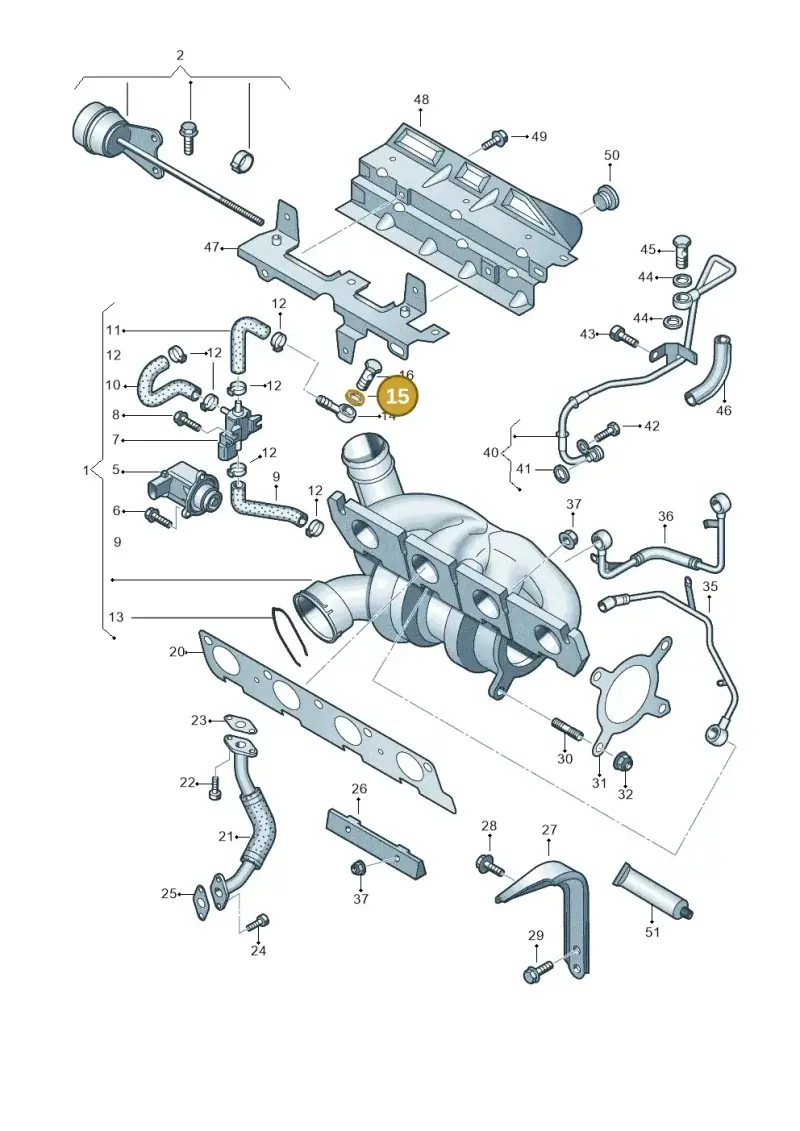 N0138302 — Skoda Yeti (2013-2017) diagram 645145520, position 15