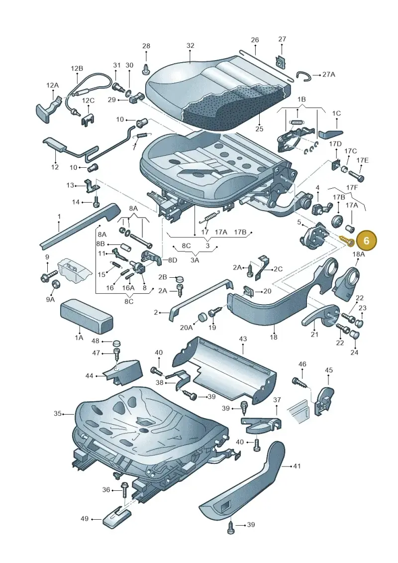 N01389010 — Skoda SUPERB                 02> (2001-) diagram 221881000, position 6