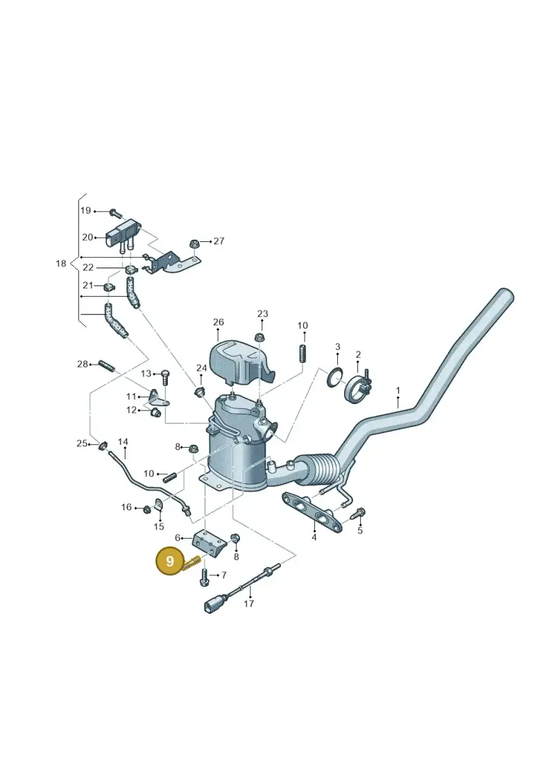 N0144833 — Skoda Yeti (2013-2017) diagram 634253650, position 9