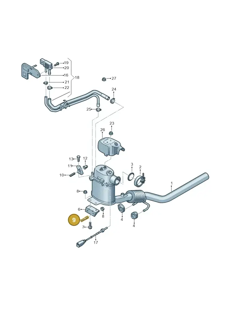 N0144833 — Skoda Rapid (2012-2022) diagram 672253600, position 9
