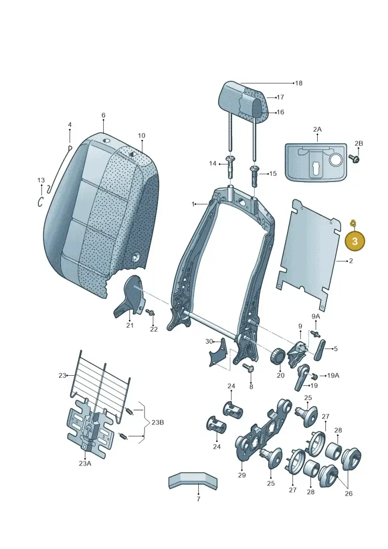 N0152611 — Skoda Yeti (2013-2017) diagram 666881500, position 3