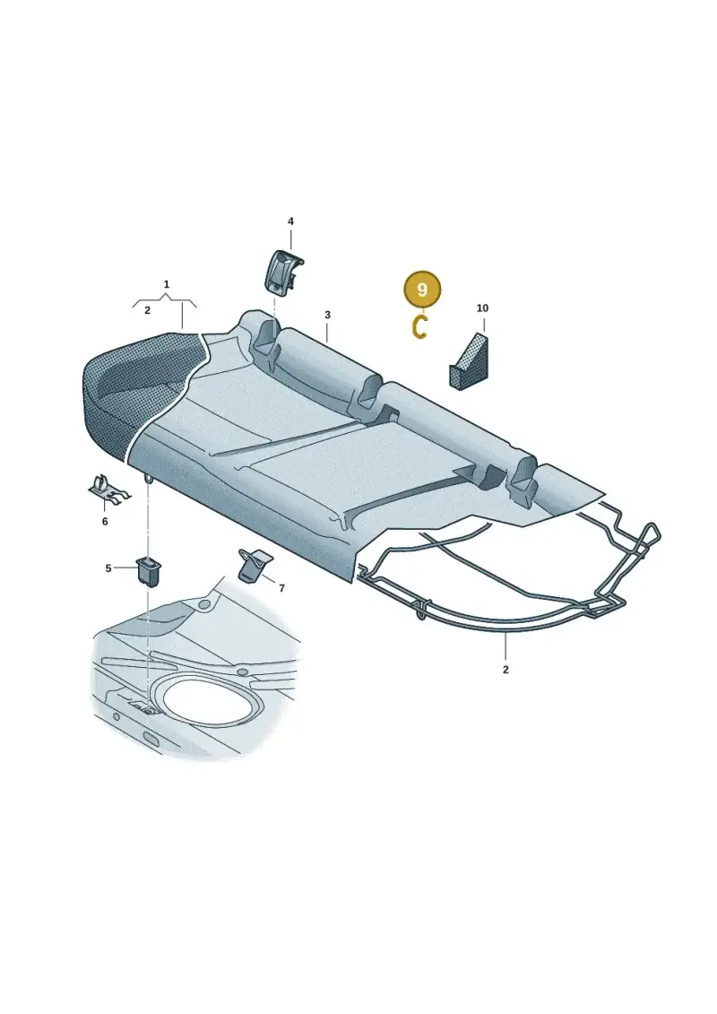 N0152612 — Skoda Fabia (2021-) diagram 5h0885000, position 9