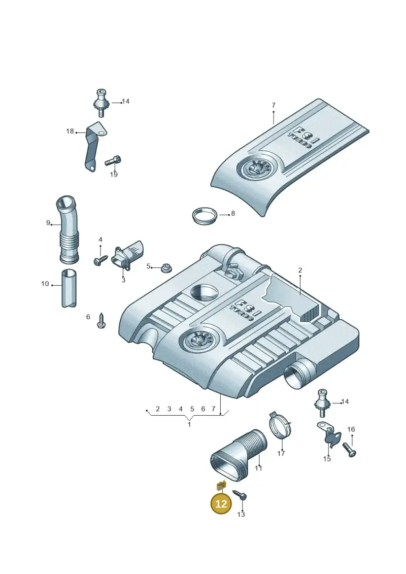 N0154487 — Skoda OCTAVIA/COMBI/4X4      04> (2004-) diagram 419129750, position 12