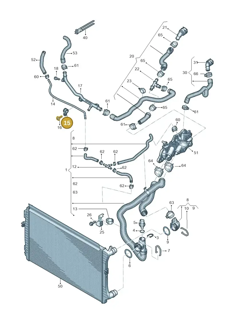 N0206096 — Skoda Kamiq (2019-) diagram 837121010, position 15