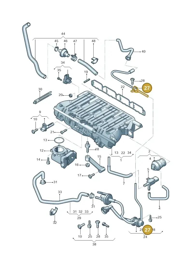 N0206098 — Skoda Yeti (2013-2017) diagram 714133300, position 27