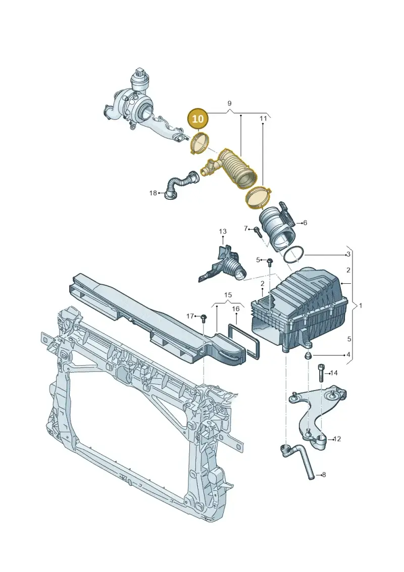 N0245184 — Skoda Kodiaq (2016-2024) diagram 884129100, position 10