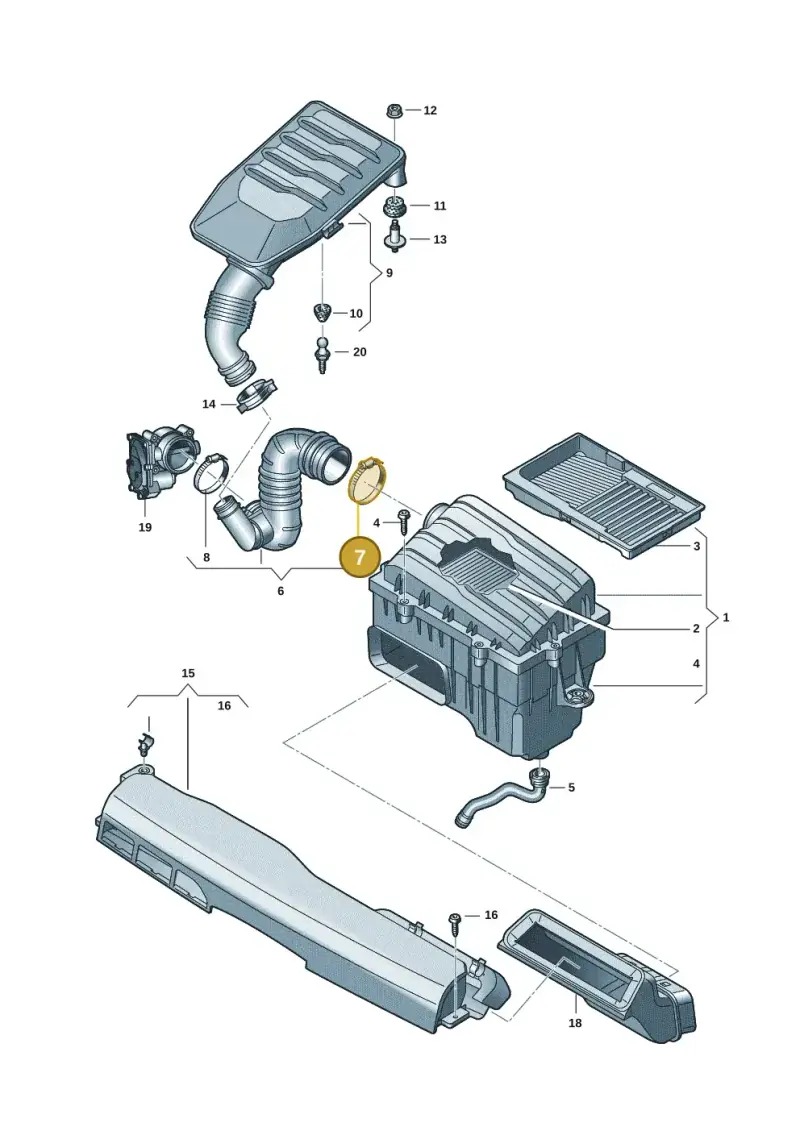N0245226 — Skoda Fabia (2021-) diagram 837129005, position 7