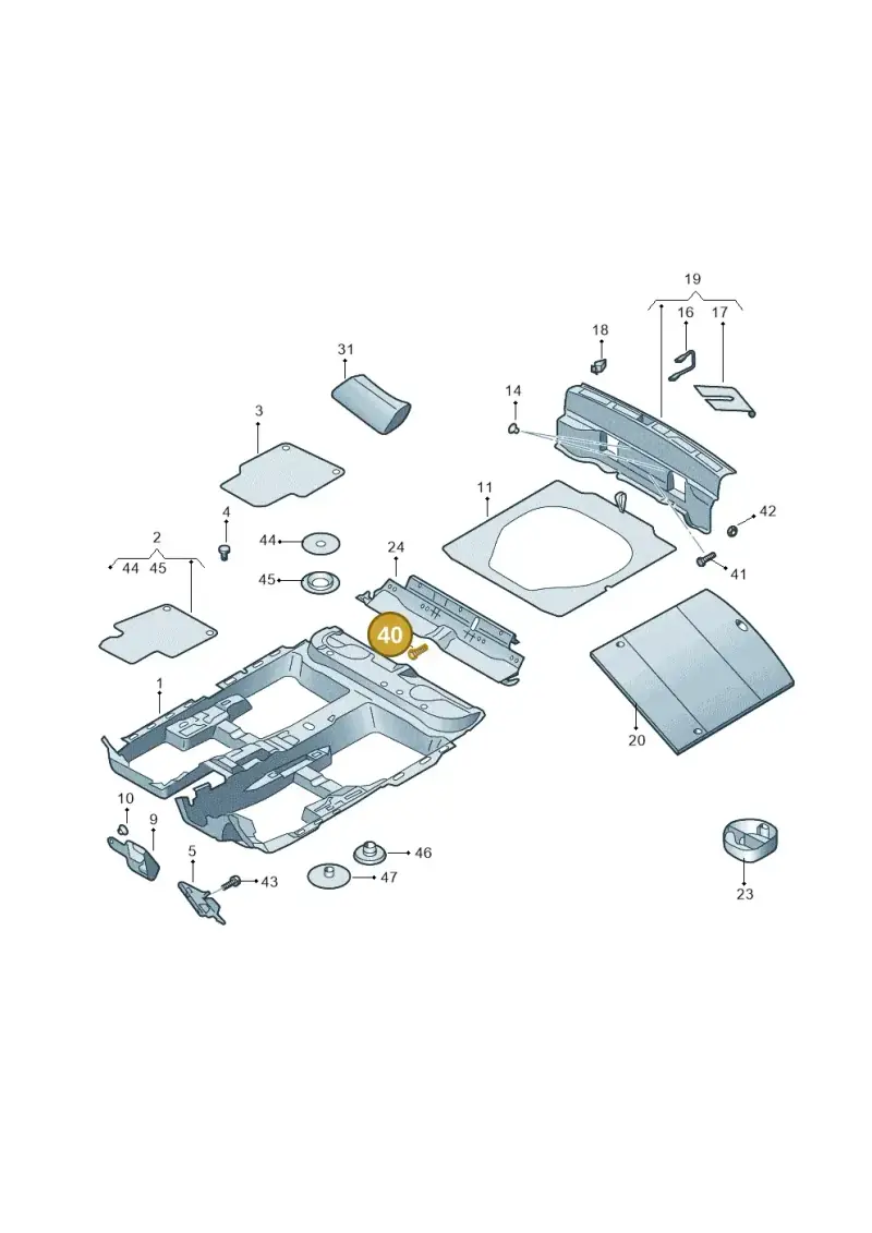 N0385491 — Skoda Superb (2013-2015) diagram 632863000, position 40