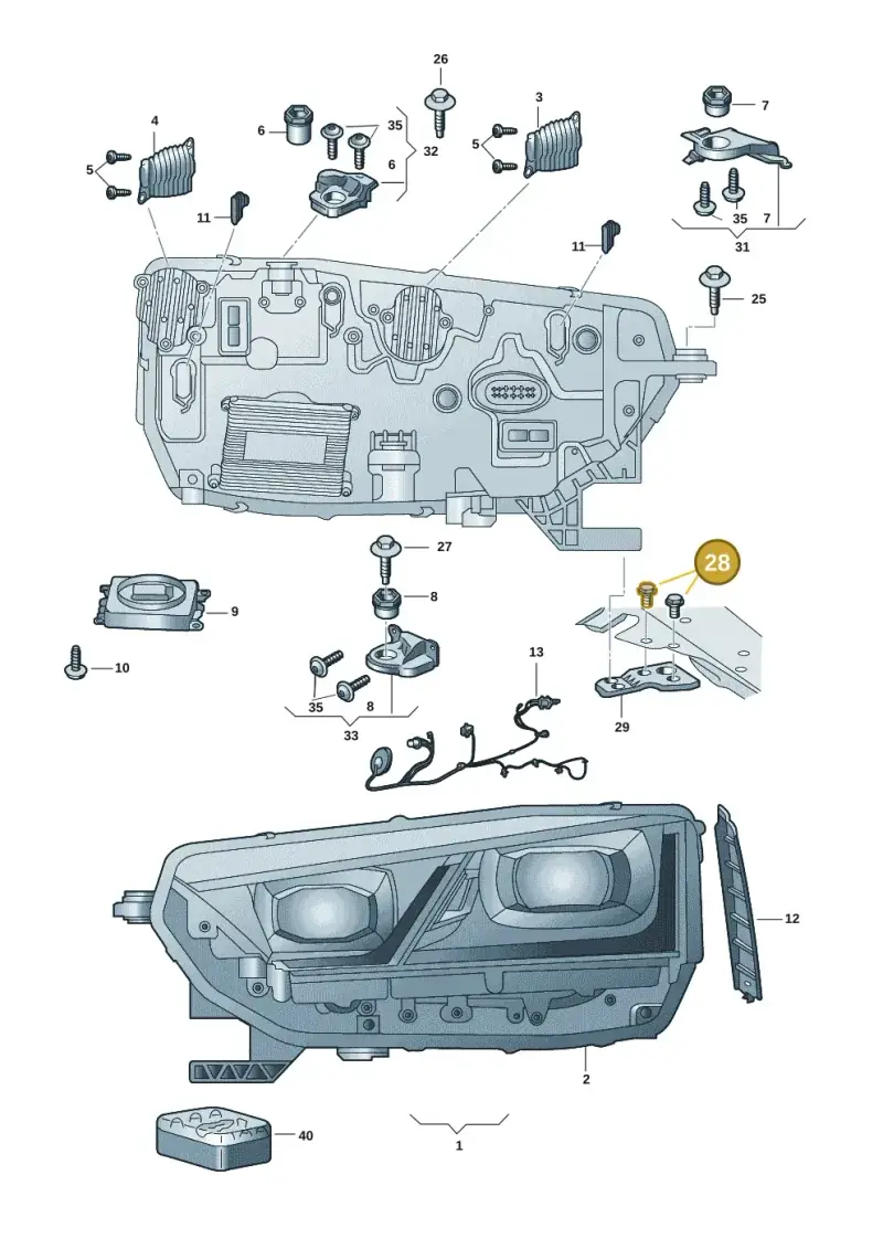 N10009506 — Skoda Octavia (2019-2024) diagram 585941005, position 28