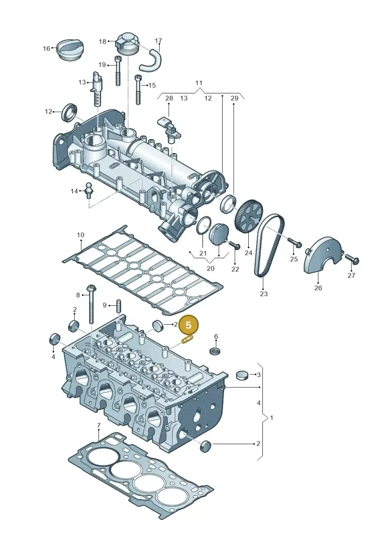 N10087802 — Skoda Kodiaq (2018-2022) diagram 746103410, position 5