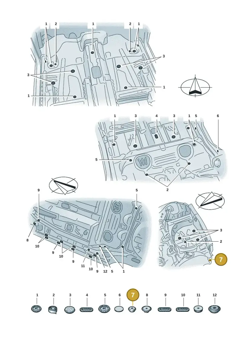 N10124501 — Skoda Fabia (2021-) diagram 6vn803050, position 7