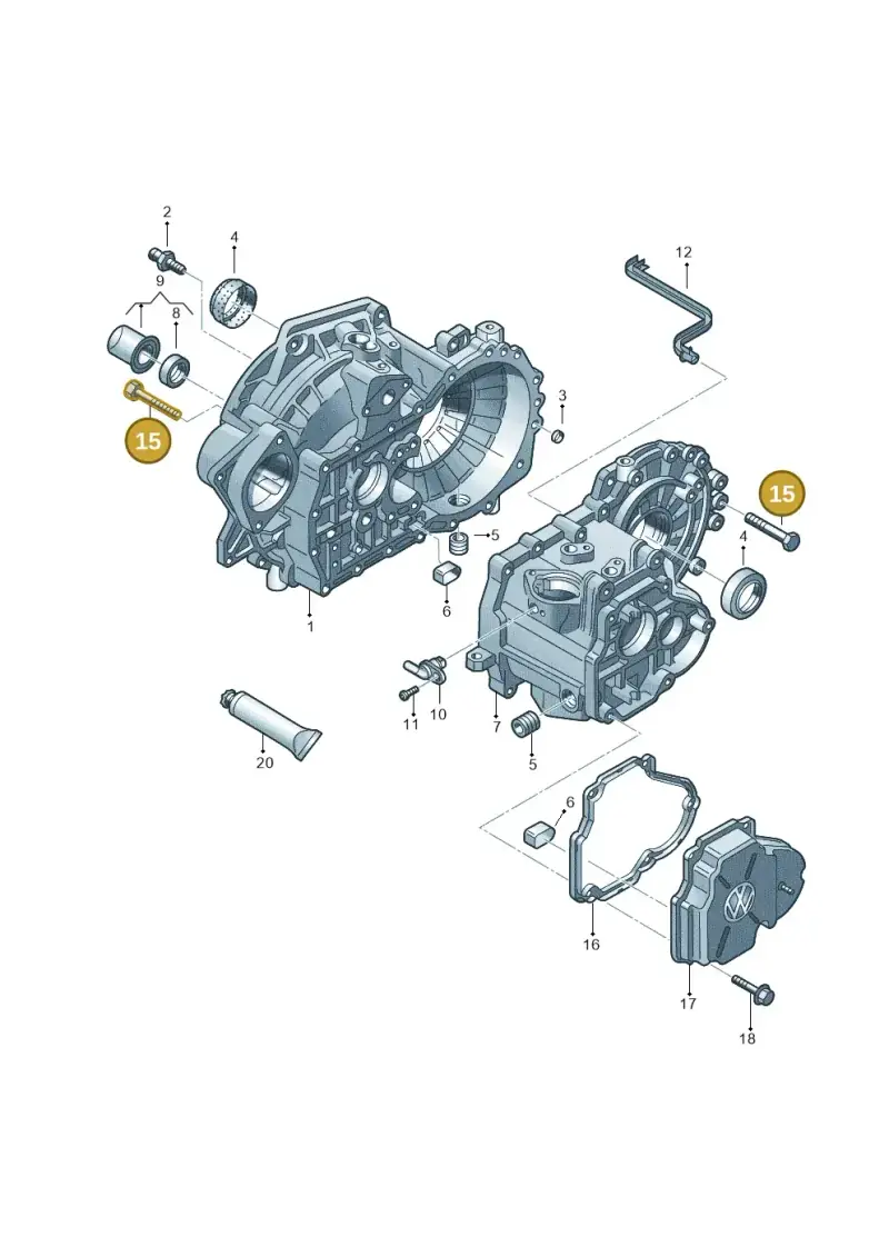 N10138905 — Skoda Yeti (2013-2017) diagram 656301370, position 15