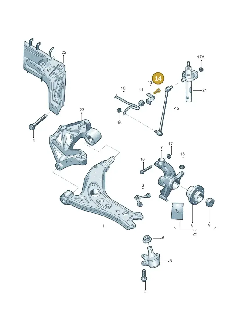 N10138905 — Skoda Fabia Jingrui (2008-2014) diagram 662407100, position 14