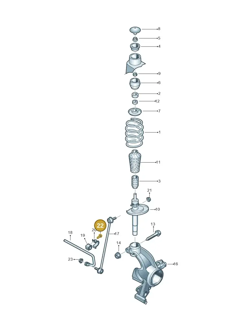 N10138905 — Skoda Fabia (2014-2022) diagram 797411000, position 22