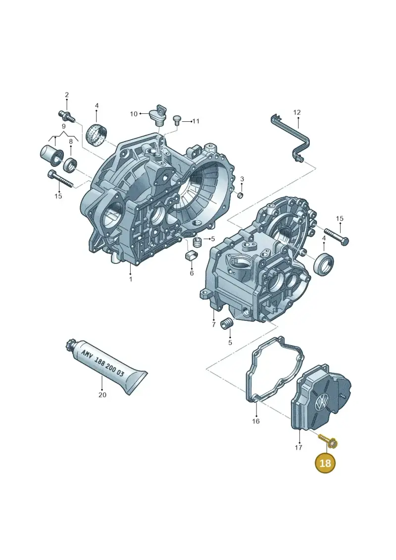 N10143002 — Skoda Superb Ambition (2009-2015) diagram 420301400, position 18