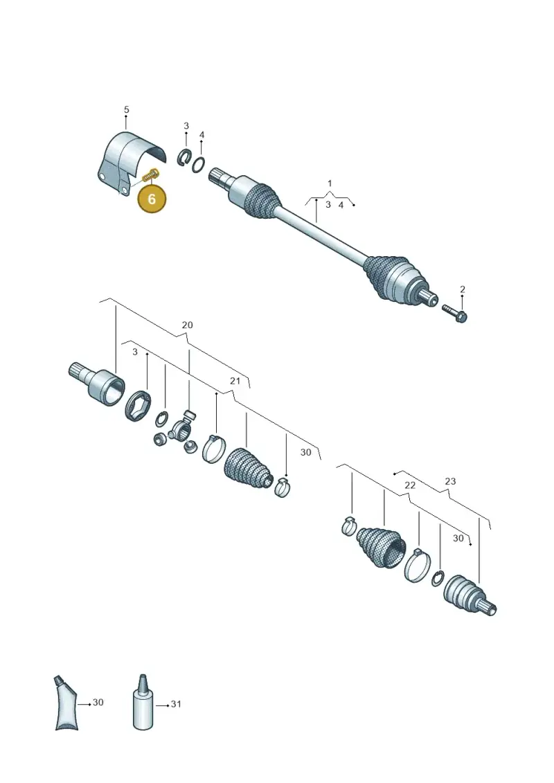 N10170512 — Skoda Kodiaq (2024-) diagram 884407600, position 6