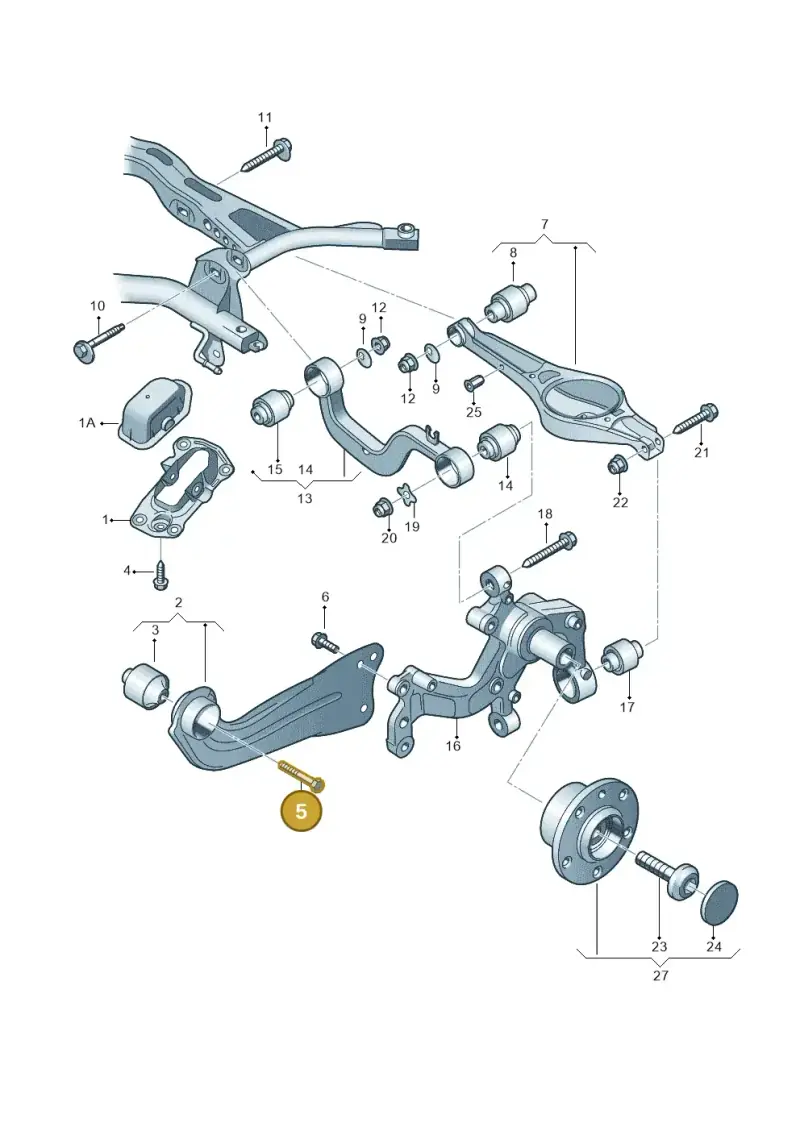 N10170804 — Skoda Superb (2013-2015) diagram 663505050, position 5