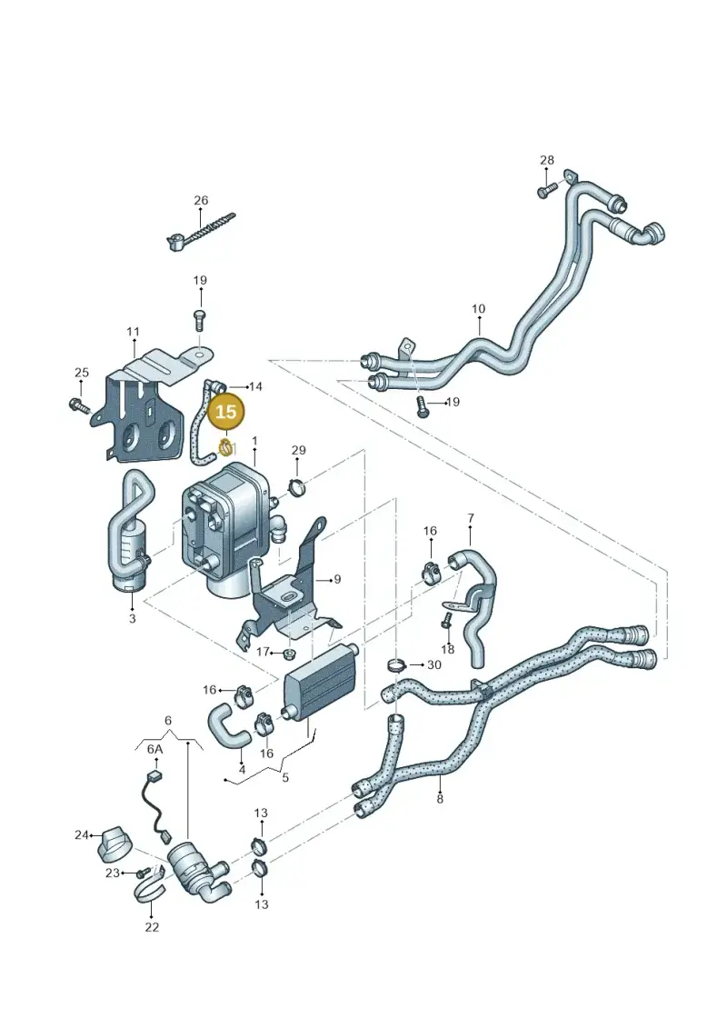 N10198101 — Skoda Yeti (2013-2017) diagram 634819700, position 15
