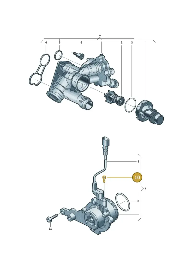 N10406604 — Skoda Superb Combi (2023-) diagram 7t0121080, position 10