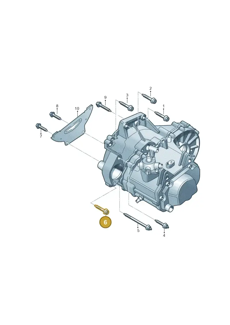 N10409104 — Skoda Yeti (2013-2017) diagram 694300710, position 6