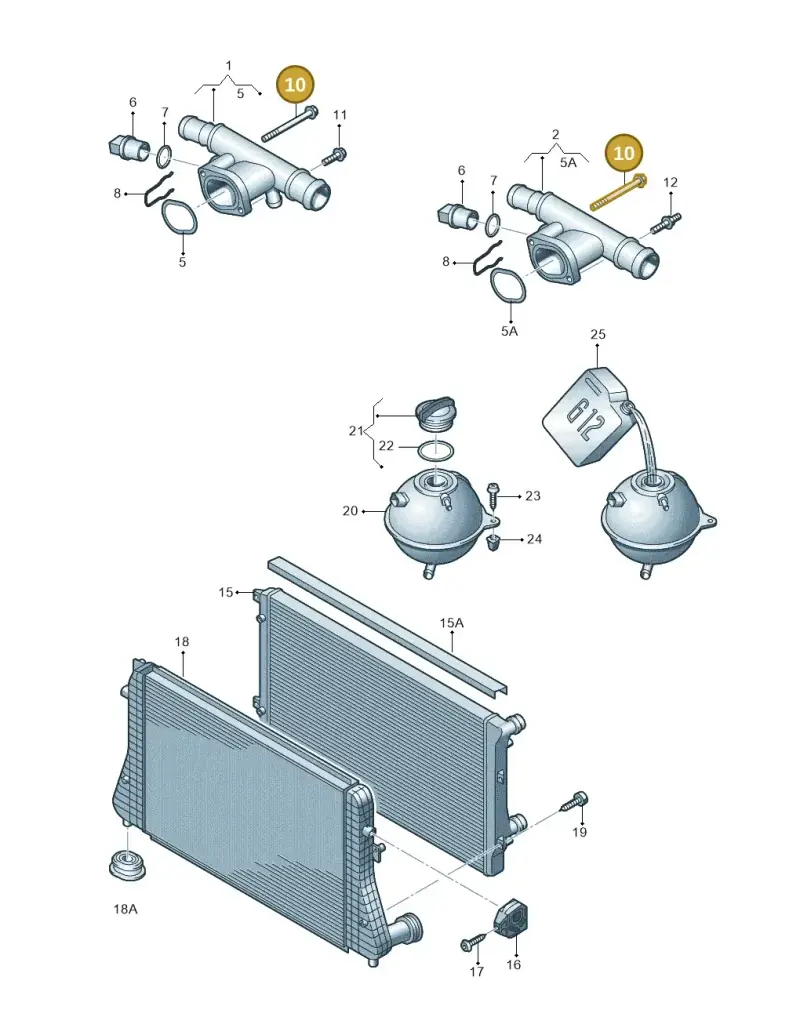 N10414502 — Skoda Yeti (2009-2013) diagram 419121800, position 10