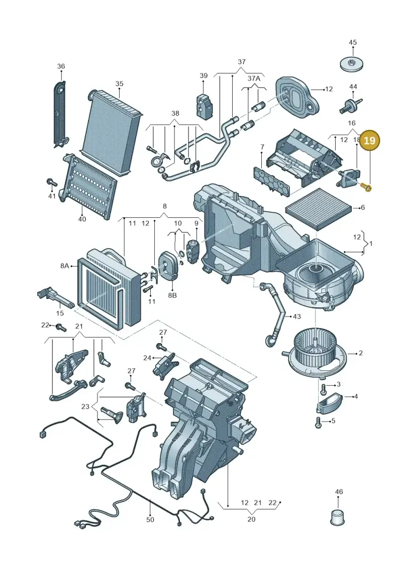 N10424101 — Skoda Octavia (2012-2017) diagram 746820100, position 19