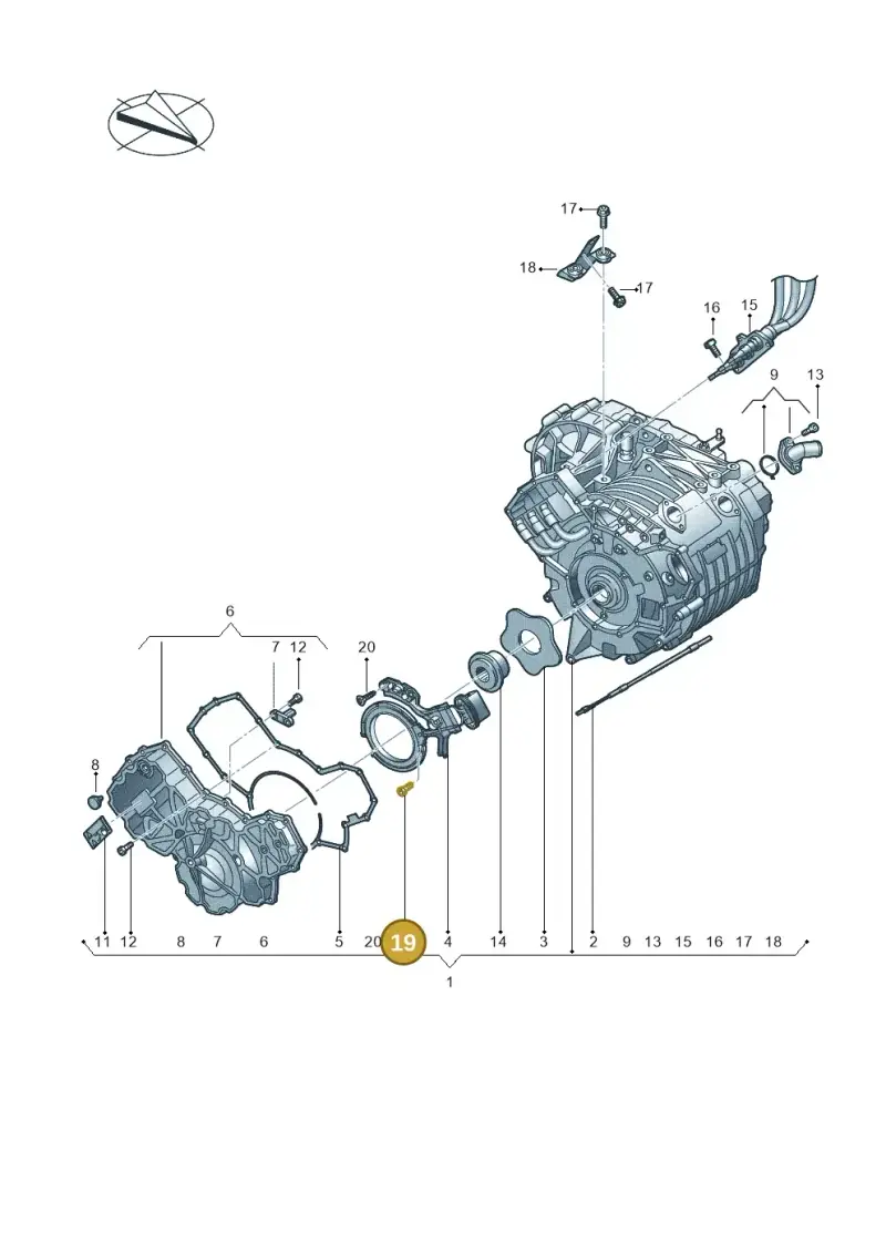 N10430104 — Skoda Citigo (2019-2021) diagram 774901002, position 19