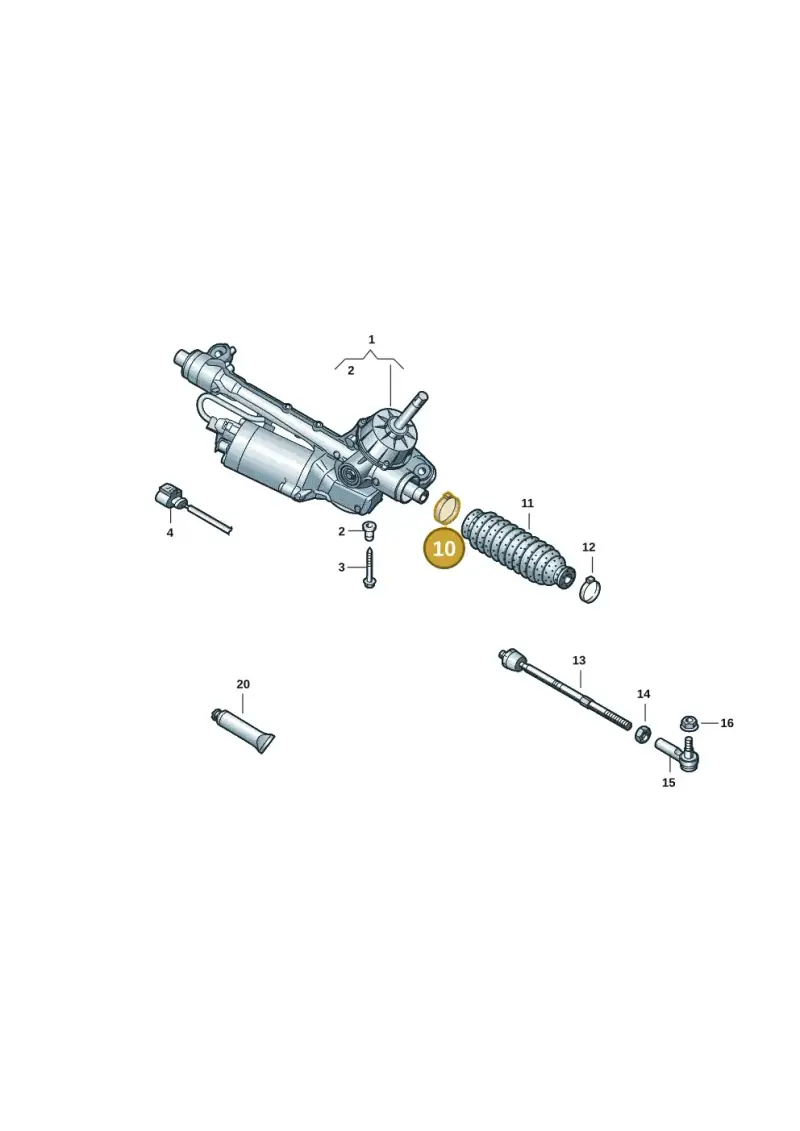 N10434402 — Skoda Enyaq (2020-) diagram 10a423050, position 10