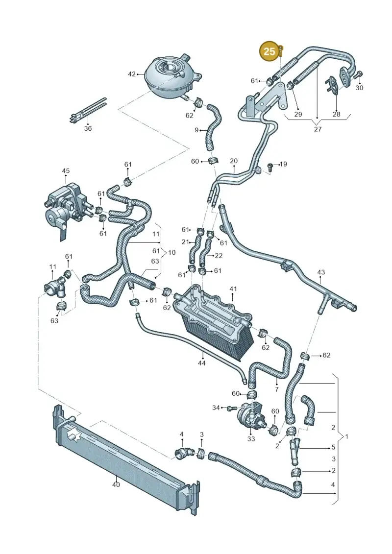 N10456004 — Skoda Kamiq (2019-) diagram 837121060, position 25