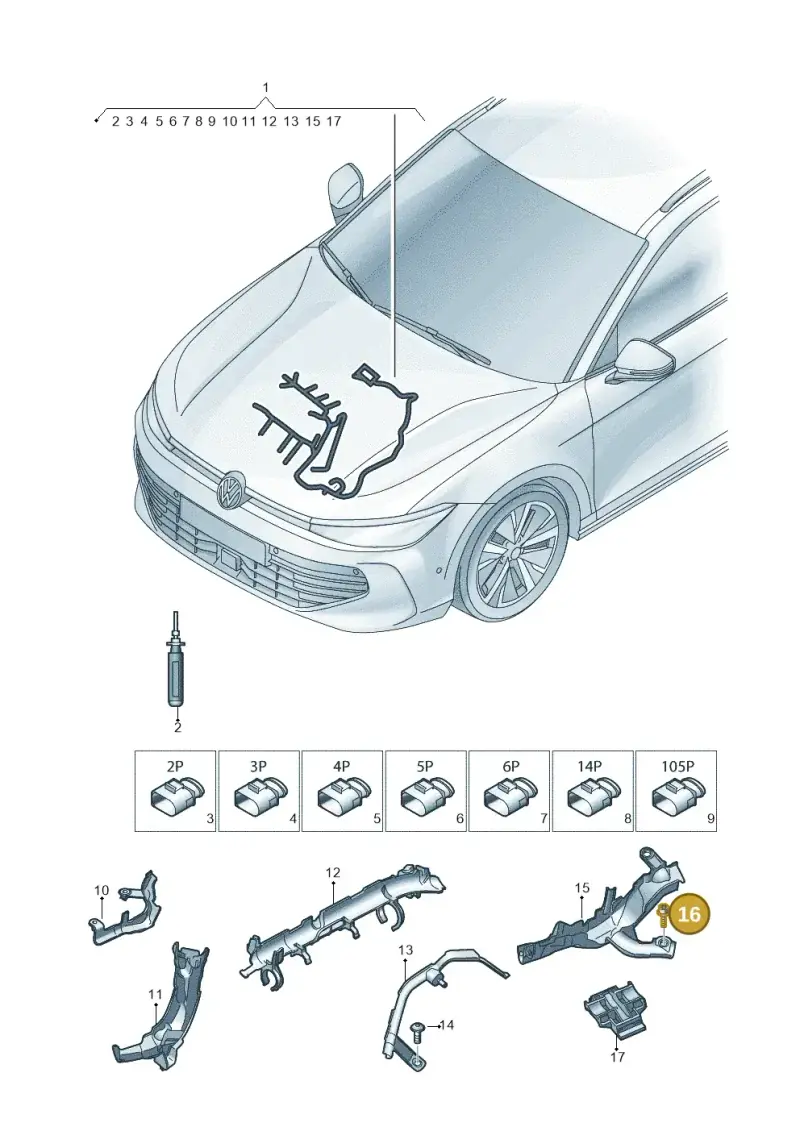 N10572403 — Skoda Kodiaq (2024-) diagram 3j0971285, position 16