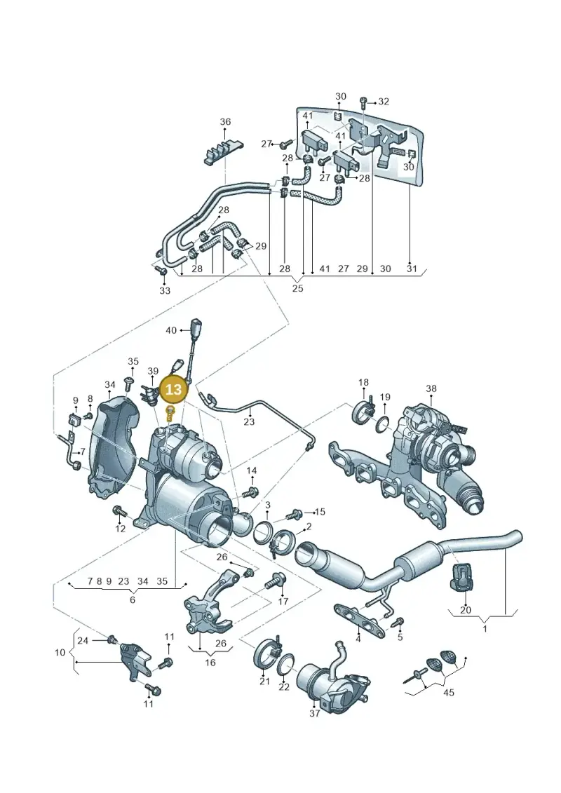 N10604403 — Skoda Kodiaq (2018-2022) diagram 434253040, position 13