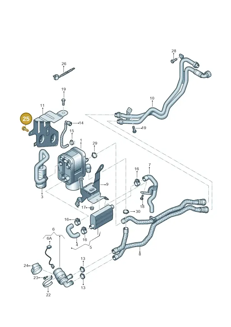 N10607501 — Skoda Yeti (2013-2017) diagram 634819700, position 25